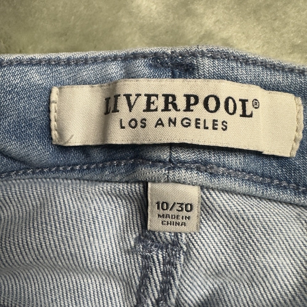 Women's Liverpool Hannah Crop Flare Jeans, Size 10/30 - Picture 8 of 8